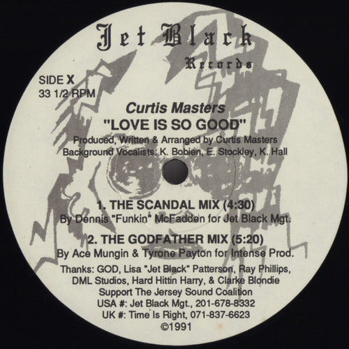 Curtis Masters : Love Is So Good (12