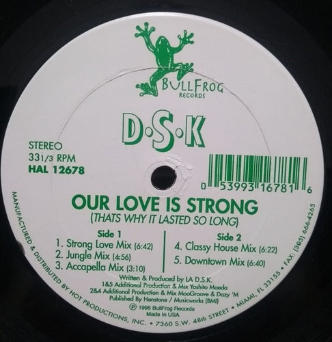 D.S.K.* : Our Love Is Strong (Thats Why It Lasted So Long) (12