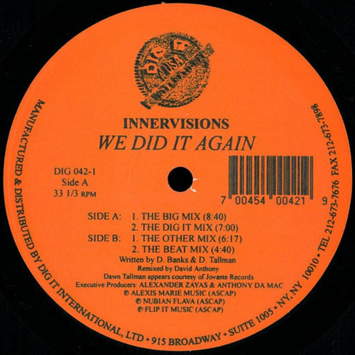 Innervisions (3) : We Did It Again (12