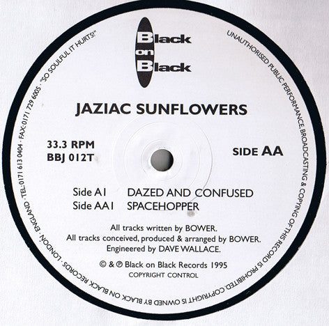 Jaziac Sunflowers : Dazed And Confused (12