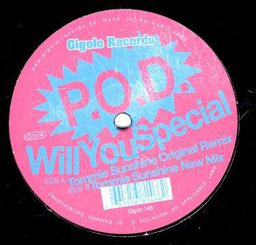 P.O.D. : Will You Special (Tommie Sunshine Remixes) (12