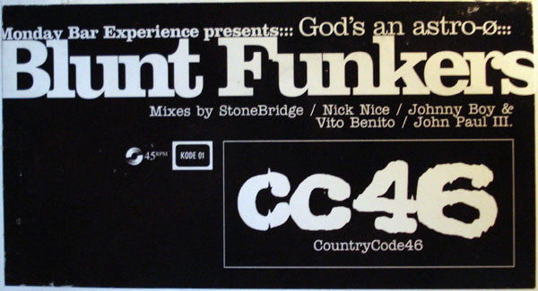 Blunt Funkers : God's An Astro-ø (12