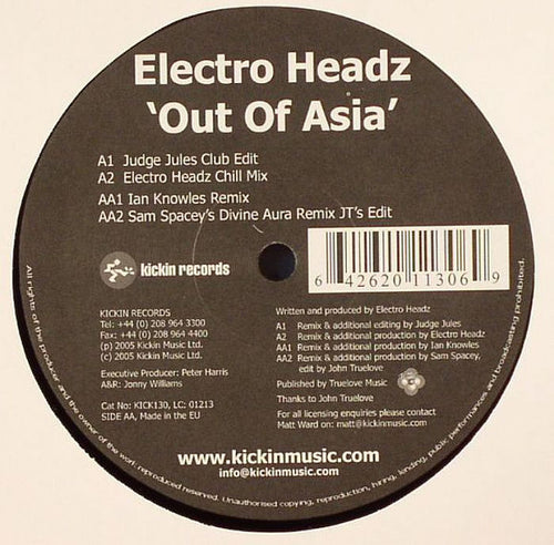 Electro Headz : Out Of Asia (12