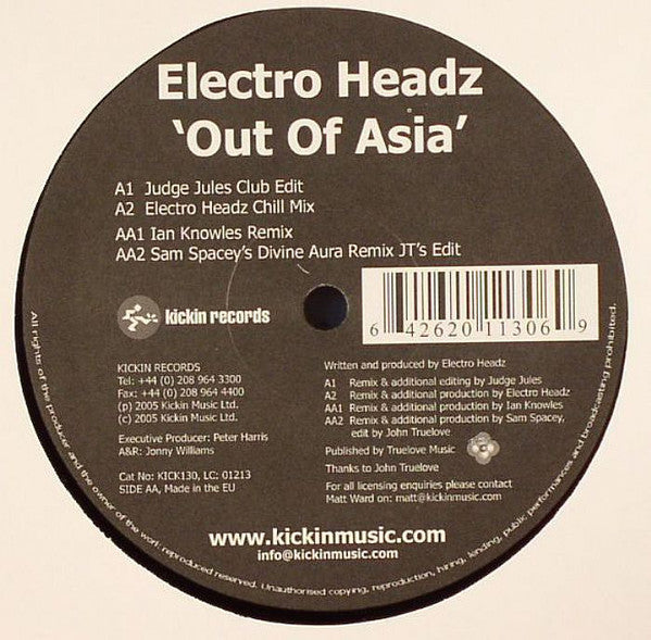 Electro Headz : Out Of Asia (12