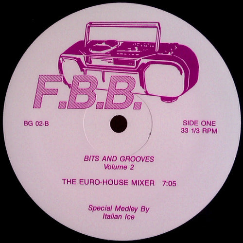 Italian Ice & The Techno Master (2) : Bits & Grooves Vol. 2 (12