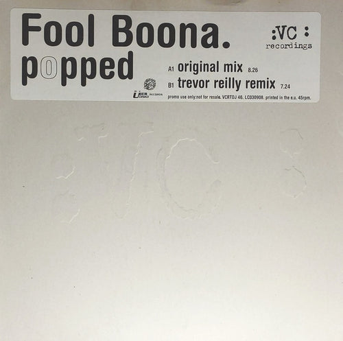 Fool Boona : Popped (12