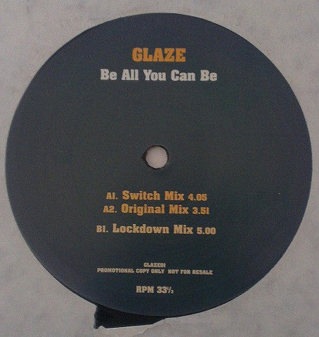 Glaze : Be All You Can Be (12