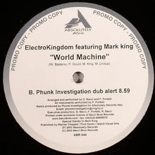 Load image into Gallery viewer, ElectroKingdom* Featuring Mark King : World Machine (12&quot;, Promo)
