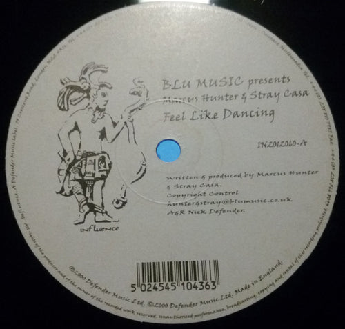 Blu Music Presents Marcus Hunter & Stray Casa : Feel Like Dancing (12
