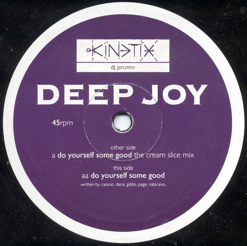 Deep Joy : Do Yourself Some Good (12