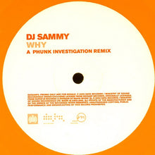 Load image into Gallery viewer, DJ Sammy : Why (12&quot;, Promo, Ora)
