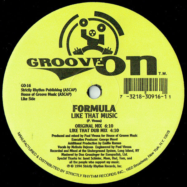 Formula : Never Gonna Give You Up (12