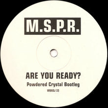 Load image into Gallery viewer, M.S.P.R. : Are You Ready? / Inner City (12&quot;, Promo)
