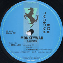 Load image into Gallery viewer, Radical Rob : Monkeywah (Mixes) (12&quot;)
