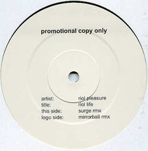 Load image into Gallery viewer, Riol Pleasure : Riol Life (12&quot;, Promo)
