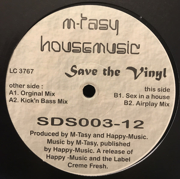 M-Tasy : Housemusic (12