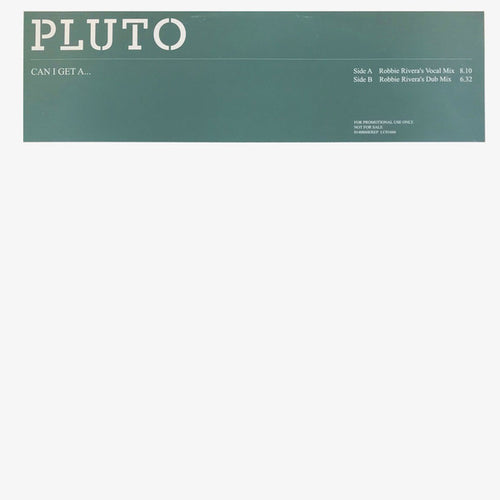 Pluto (4) : Can I Get A... (12