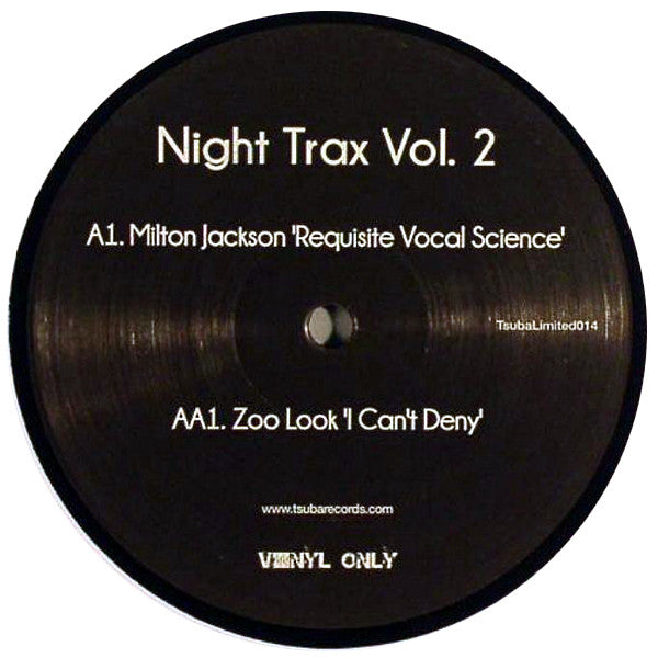 Milton Jackson / Zoo Look : Night Trax Vol. 2  (12