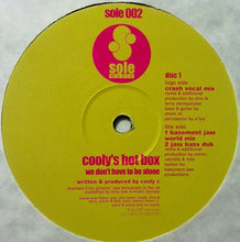 Load image into Gallery viewer, Cooly&#39;s Hot Box : We Don&#39;t Have To Be Alone (2x12&quot;)

