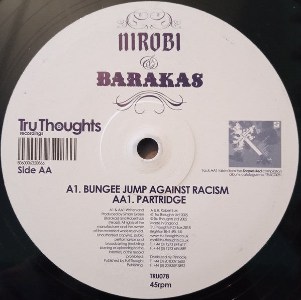 Nirobi & Barakas : Bungee Jump Against Racism / Partridge (12