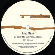 Load image into Gallery viewer, Timo Maas : Killin&#39; Me / Psycho Phunk (12&quot;)

