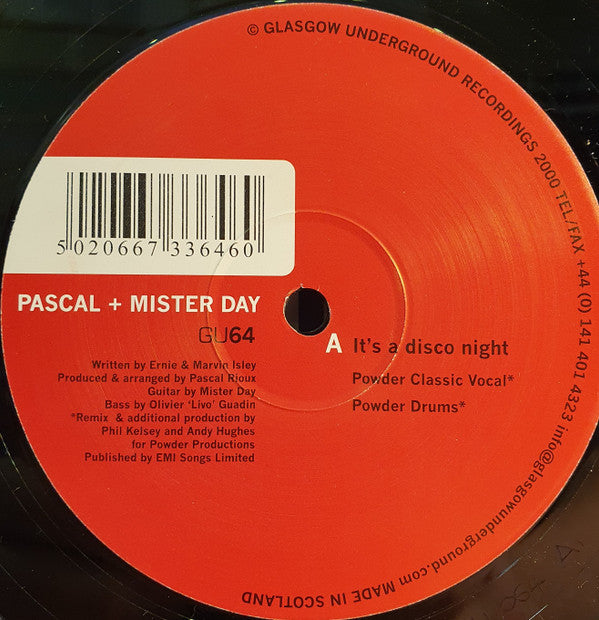 Pascal + Mister Day* : It's A Disco Night (12