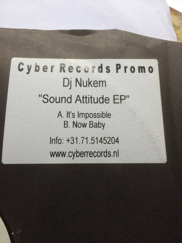 DJ Nukem : Sound Attitude EP (12