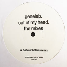 Load image into Gallery viewer, Genelab : Out Of My Head (The Mixes) (2x12&quot;, Promo)
