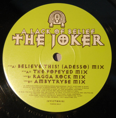 The Joker (11) : A Lack Of Belief (12