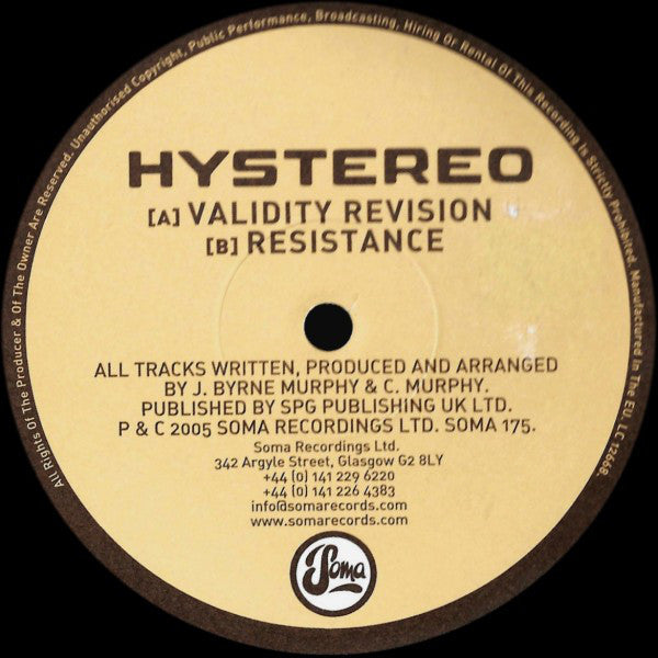 Hystereo : Validity Revision (12