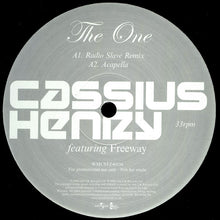 Load image into Gallery viewer, Cassius Henry Featuring Freeway : The One (12&quot;, Promo, 4/4)
