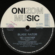 Load image into Gallery viewer, Blade Razor Featuring Lu Velvet : Get Together (12&quot;)
