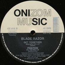 Load image into Gallery viewer, Blade Razor Featuring Lu Velvet : Get Together (12&quot;)
