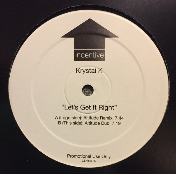 Krystal K : Let's Get It Right (12