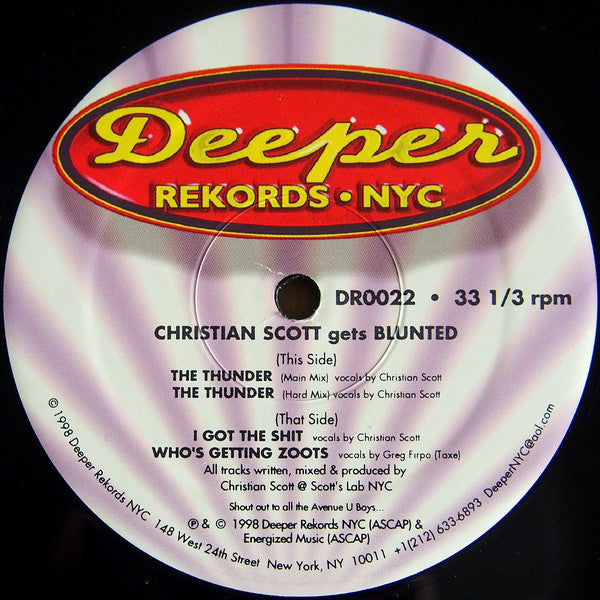 Christian Scott : Gets Blunted (12