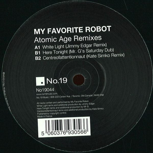 My Favorite Robot : Atomic Age Remixes (12