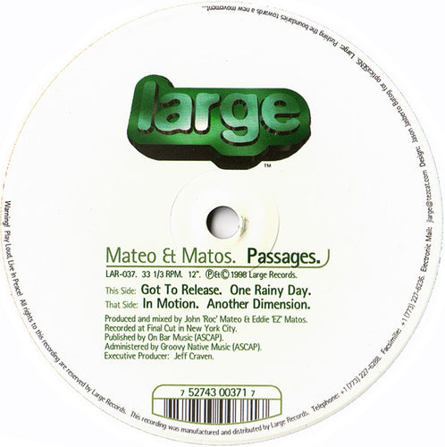 Mateo & Matos : Passages (12