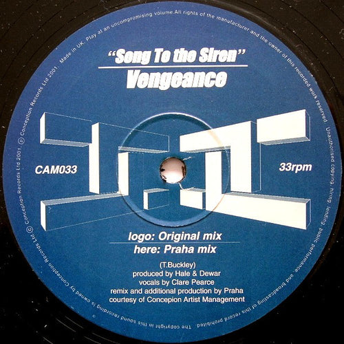 Vengeance (2) : Song To The Siren (12