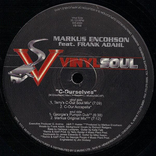 Markus Encohson* Feat. Frank Adahl* : C-Ourselves (12