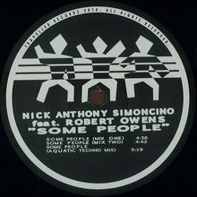 Load image into Gallery viewer, Nick Anthony Simoncino* Feat. Robert Owens : Some People (12&quot;)

