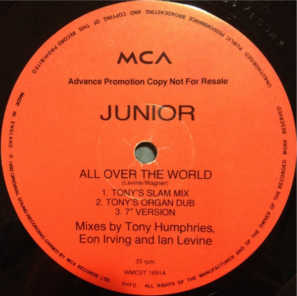Junior (2) : All Over The World (12