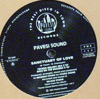 Pavesi Sound : Sanctuary Of Love (12