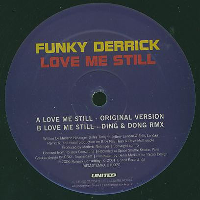 Funky Derrick : Love Me Still (12
