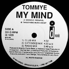 Load image into Gallery viewer, Tommye : My Mind (12&quot;)
