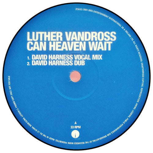 Luther Vandross : Can Heaven Wait (12