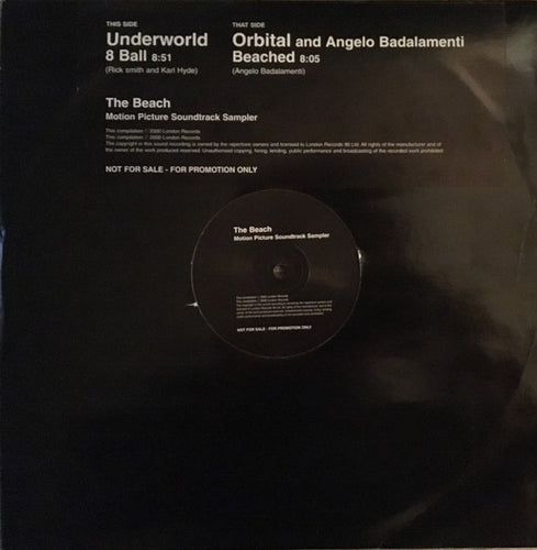 Underworld / Orbital And Angelo Badalamenti : 8 Ball / Beached (The Beach Motion Picture Soundtrack Sampler) (12