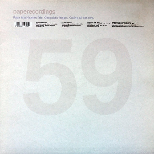 Papa Washington Trio : Chocolate Fingers (12