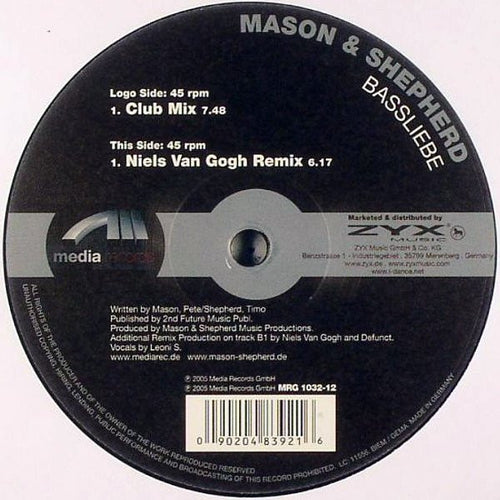 Mason & Shepherd : Bassliebe (12