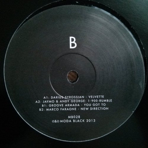Various : Moda Black Volume III Album Sampler (12