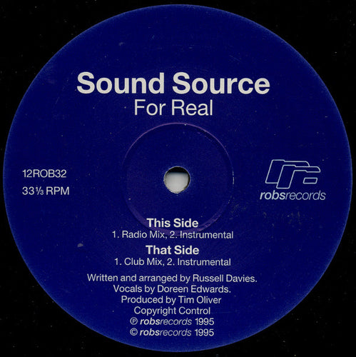 Sound Source (3) : For Real (12